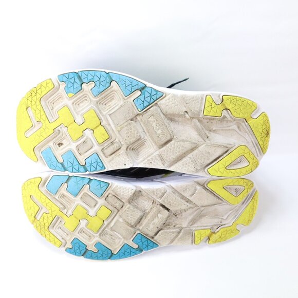 Hoka One One Clifton 4 Men\'s Size‎ 12 Gray White Athletic Running Shoes Sneakers main image 10